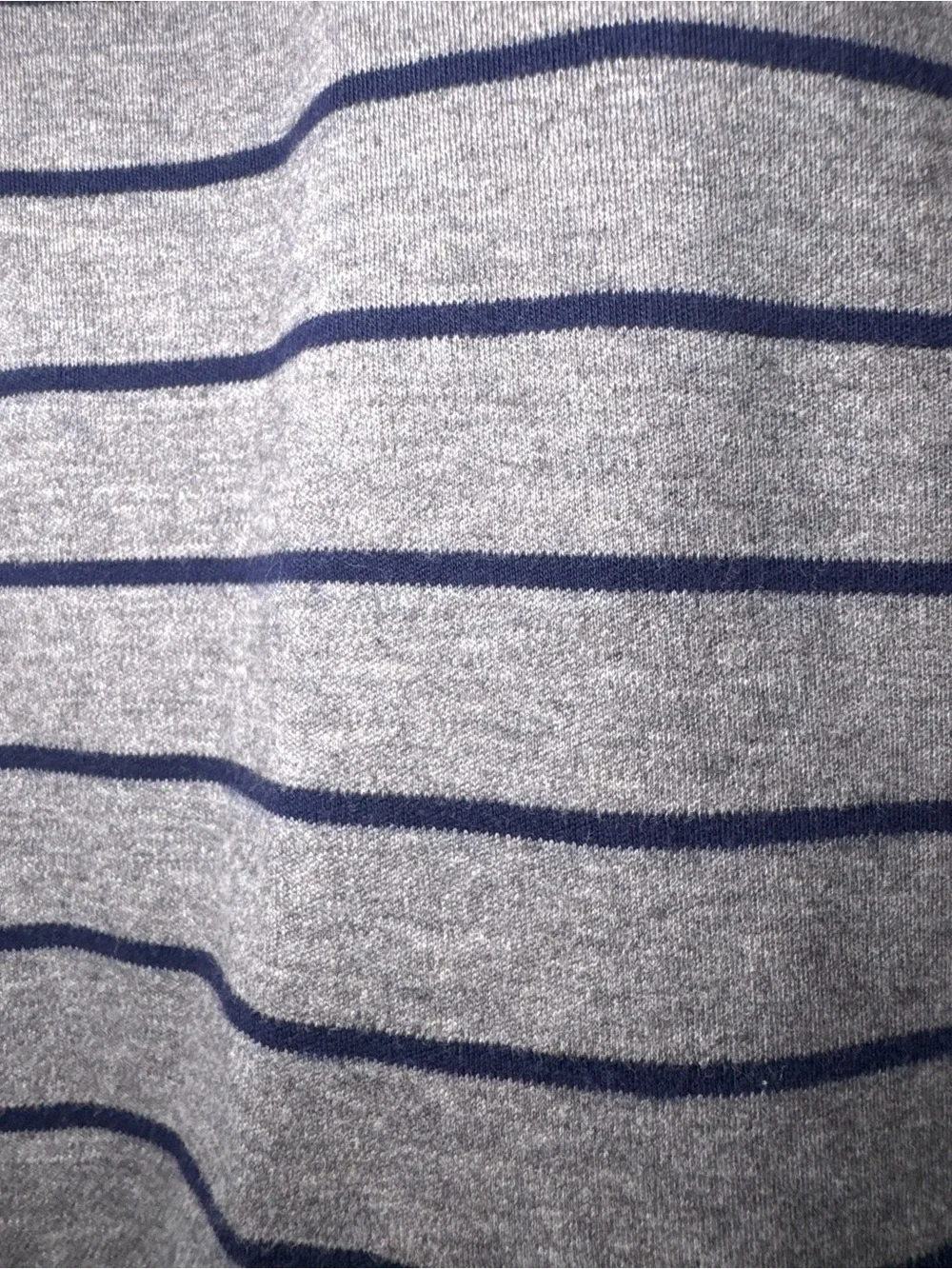 Polo by Ralph Lauren Grey Polo with Navy Stripes